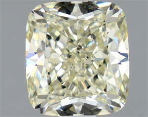 Foto Diamante Natural 0.91 quilates, Del cojín , Color N, claridad SI1 y certificado GIA de