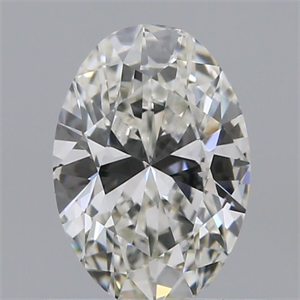 Picture of Natural Diamond 0.51 Carats, Oval with  Cut, H Color, VVS1 Clarity and Certified by GIA