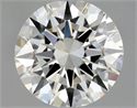Diamante Natural 0.50 quilates, Redondo , Color G, claridad VVS1 y certificado GIA