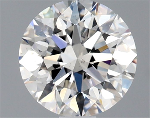 Foto Diamante Natural 0.91 quilates, Redondo , Color G, claridad SI2 y certificado GIA de