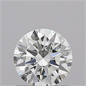 Diamante Natural 0.70 quilates, Redondo , Color G, claridad IF y certificado GIA