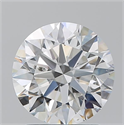 Natural Diamond 2.02 Carats, Round with Excellent Cut, G Color, I1 Clarity and Certified by GIA