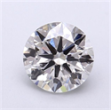 Lab Grown Diamond 1.26 Carats, Round with Ideal Cut, F Color, VS1 Clarity and Certified by IGI