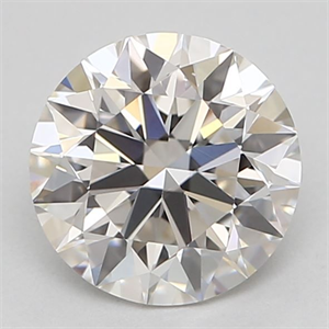 Picture of Natural Diamond 0.70 Carats, Round with Excellent Cut, I Color, VS2 Clarity and Certified by GIA