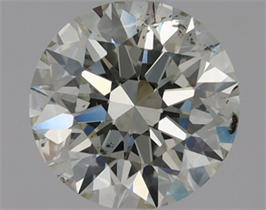 Foto Diamante Natural 1.02 quilates, Redondo , Color K, claridad SI2 y certificado GIA de