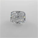 Diamante Natural 1.23 quilates, Del cojín , Color D, claridad SI2 y certificado GIA