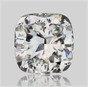 Natural Diamond 0.60 Carats, Cushion with  Cut, F Color, VS2 Clarity and Certified by GIA