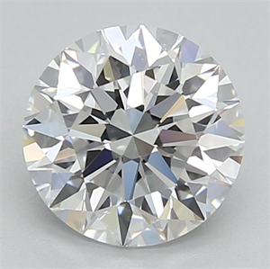 Picture of Lab Grown Diamond 1.00 Carats, Round with Excellent Cut, D Color, VVS2 Clarity and Certified by IGI