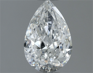 Foto Diamante Natural 0.80 quilates, De pera , Color G, claridad SI2 y certificado GIA de