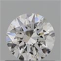 Diamante Natural 0.61 quilates, Redondo , Color E, claridad VVS1 y certificado GIA