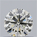 Natural Diamond 0.50 Carats, Round with Very Good Cut, L Color, VS1 Clarity and Certified by GIA