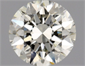 Natural Diamond 0.81 Carats, Round with Excellent Cut, L Color, IF Clarity and Certified by GIA