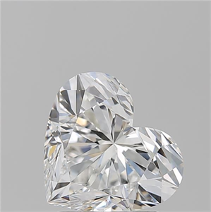 Picture of Natural Diamond 2.03 Carats, Heart with  Cut, F Color, VS1 Clarity and Certified by GIA