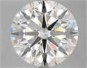 Lab Grown Diamond 6.72 Carats, Round with Ideal Cut, G Color, VS1 Clarity and Certified by IGI