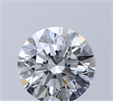 Diamante Natural 0.42 quilates, Redondo , Color E, claridad IF y certificado GIA