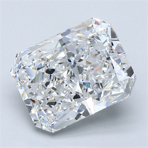Picture of Natural Diamond 5.02 Carats, Radiant with  Cut, D Color, VS1 Clarity and Certified by GIA