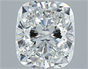 Natural Diamond 2.65 Carats, Cushion with  Cut, F Color, VVS2 Clarity and Certified by GIA