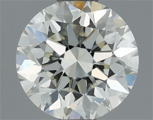 Picture of Natural Diamond 0.70 Carats, Round with Excellent Cut, J Color, VVS2 Clarity and Certified by IGI
