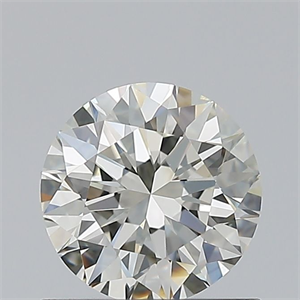 Foto Diamante Natural 0.75 quilates, Redondo , Color H, claridad VVS2 y certificado IGI de