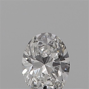 Picture of Natural Diamond 0.19 Carats, Oval with  Cut, I Color, VS2 Clarity and Certified by GIA