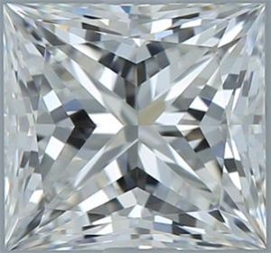 Picture of Natural Diamond 1.01 Carats, Princess with  Cut, G Color, VS1 Clarity and Certified by GIA