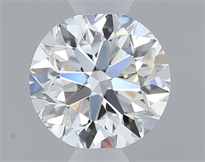 Foto Diamante Natural 0.50 quilates, Redondo , Color F, claridad VS1 y certificado GIA de