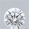 Lab Grown Diamond 2.01 Carats, Round with Ideal Cut, D Color, VVS2 Clarity and Certified by IGI