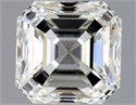 Diamante Natural 1.81 quilates, Asscher , Color J, claridad VVS1 y certificado GIA
