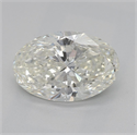 Diamante Natural 1.40 quilates, Ovalado , Color J, claridad SI2 y certificado GIA