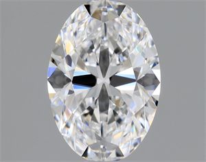 Picture of Natural Diamond 0.70 Carats, Oval with  Cut, D Color, VS1 Clarity and Certified by GIA