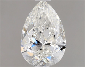 Picture of Natural Diamond 1.01 Carats, Pear with  Cut, F Color, SI2 Clarity and Certified by HRD