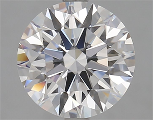 Picture of Lab Grown Diamond 2.91 Carats, Round with Excellent Cut, D Color, VVS1 Clarity and Certified by GIA