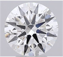 Del inventario de diamantes de laboratorio, 3.01 quilates, Redondo , Color D, claridad VS1 y certificado GIA