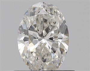 Picture of Natural Diamond 0.51 Carats, Oval with  Cut, I Color, SI2 Clarity and Certified by GIA