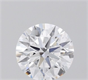 Del inventario de diamantes de laboratorio, 1.06 quilates, Redondo , Color D, claridad VVS2 y certificado IGI
