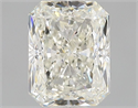 Diamante Natural 1.01 quilates, Radiante , Color J, claridad VVS2 y certificado GIA