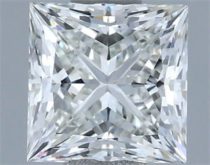 Foto Diamante Natural 1.01 quilates, Princesa , Color H, claridad VVS2 y certificado IGI de