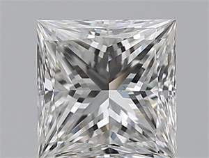 Picture of Natural Diamond 1.06 Carats, Princess with  Cut, G Color, VS2 Clarity and Certified by GIA