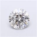 Lab Grown Diamond 1.57 Carats, Round with Ideal Cut, F Color, VS1 Clarity and Certified by IGI