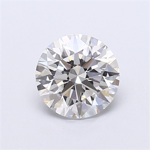 Picture of Lab Grown Diamond 1.57 Carats, Round with Ideal Cut, F Color, VS1 Clarity and Certified by IGI