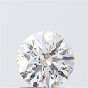 Lab Grown Diamond 1.02 Carats, Round with Ideal Cut, F Color, VVS2 Clarity and Certified by IGI