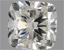 Natural Diamond 4.25 Carats, Cushion with  Cut, J Color, SI1 Clarity and Certified by GIA