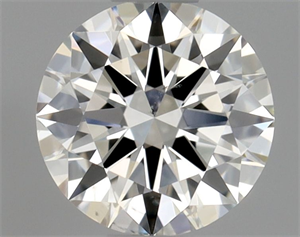 Foto Diamante Natural 0.50 quilates, Redondo , Color H, claridad SI1 y certificado GIA de