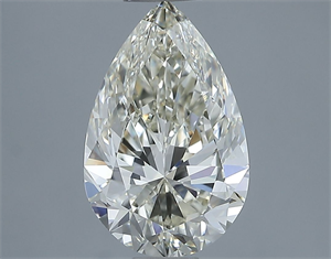 Foto Diamante Natural 2.50 quilates, De pera , Color J, claridad VVS2 y certificado IGI de