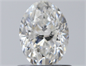 Diamante Natural 0.70 quilates, Ovalado , Color F, claridad VS2 y certificado GIA