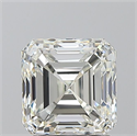 Natural Diamond 2.01 Carats, Asscher with  Cut, G Color, VS1 Clarity and Certified by IGI