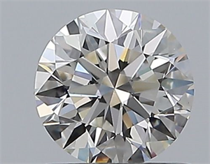 Foto Diamante Natural 0.73 quilates, Redondo , Color H, claridad SI1 y certificado GIA de