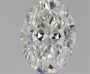 Picture of Natural Diamond 1.01 Carats, Oval with  Cut, E Color, VVS2 Clarity and Certified by GIA