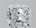 Natural Diamond 4.02 Carats, Cushion with  Cut, J Color, VVS1 Clarity and Certified by GIA