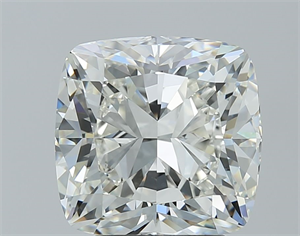 Picture of Natural Diamond 4.02 Carats, Cushion with  Cut, J Color, VVS1 Clarity and Certified by GIA